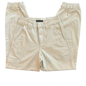 Cotton On Khakis Women’s Size 2 Cuffed Ankles Cargo Pocket Hugh Rise